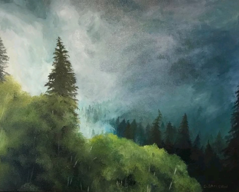 A la cime des arbres