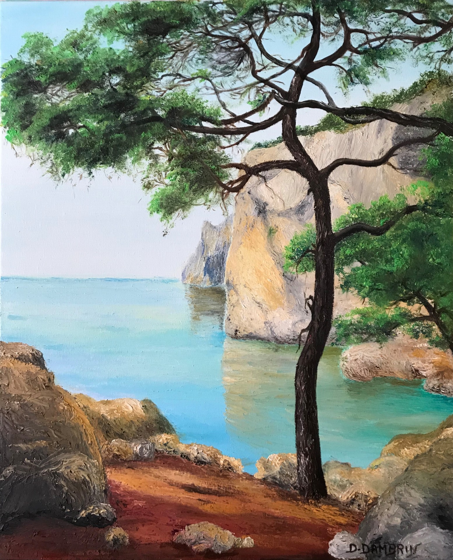 Calanque au couteau