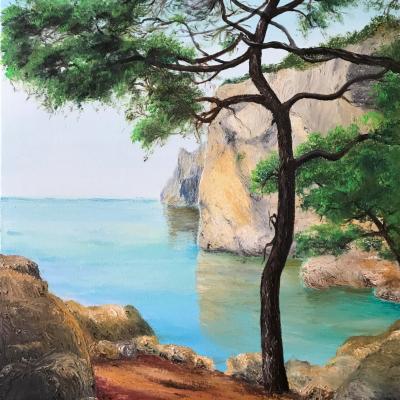 Calanque au couteau